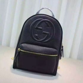 Soho Leather Chain Backpack Black 431570