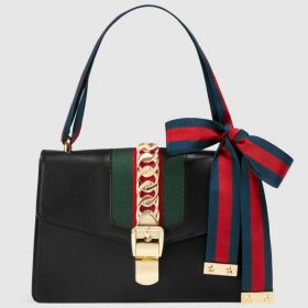 Gucci Sylvie Leather Shoulder Bags 421882 CVLEG 8638